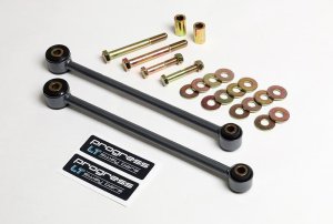 Toyota Tundra Suspension Stabilizer Bar Link Kit - Progress LT - 16in C-C, 2in Lift - Metallic Gray - `07-`21